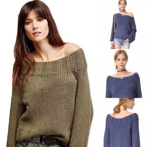 Free People Beachy Slouch Sweater